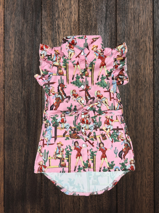 Tiny Trailblazer Cowgirl Dress image 1