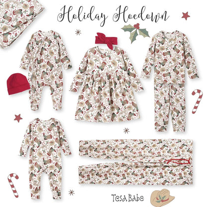Western Christmas Family Matching Bamboo Pajamas