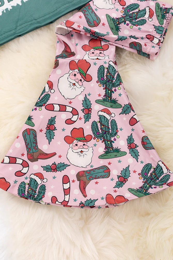 Christmas Trees & Boots Bonanza Pant Set image 3
