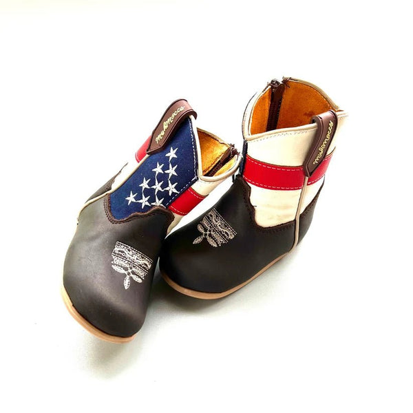American Spirit™ Leather Western Booties