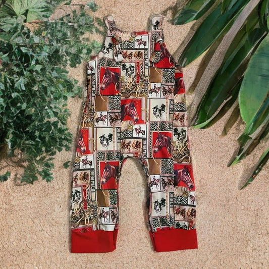 Giddy-Up Gallop: Farm & Horse Adventure Baby Jumpsuit image 0