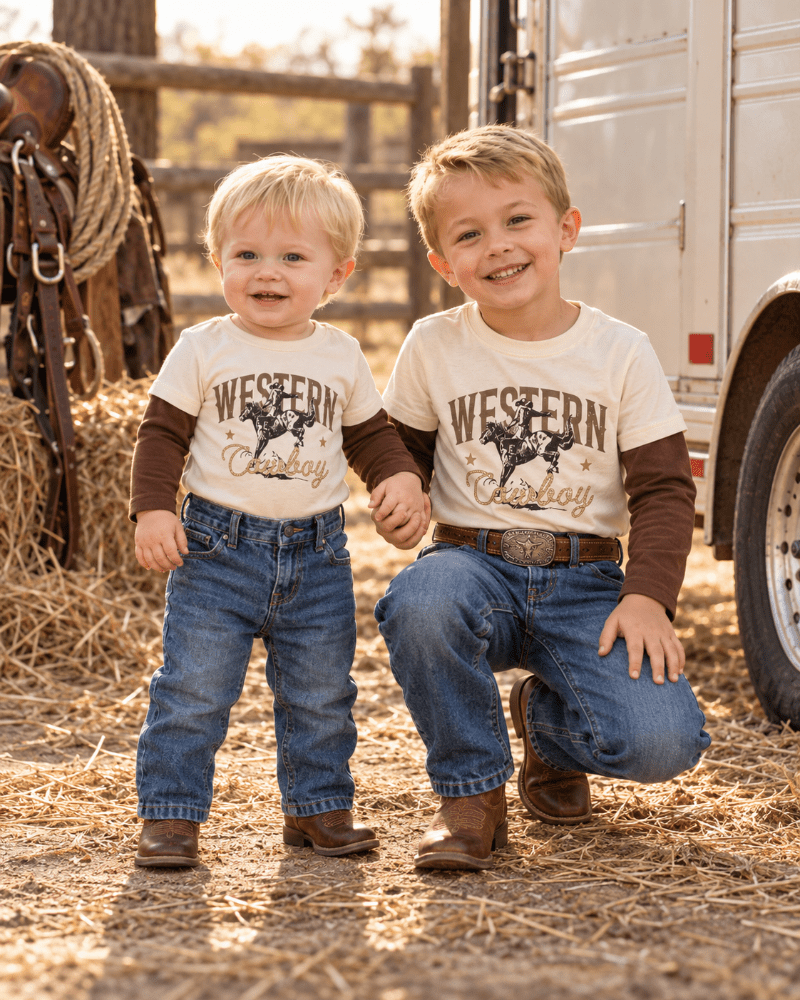 Western Legacy Cowboy Bodysuit & Tee