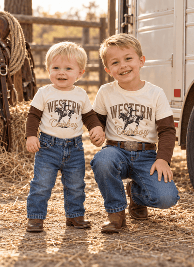 Western Legacy Cowboy Bodysuit & Tee
