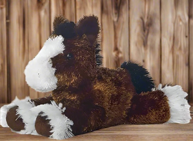 Clyde plush horse
