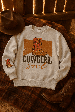 Cowgirl Soul Sweatshirt