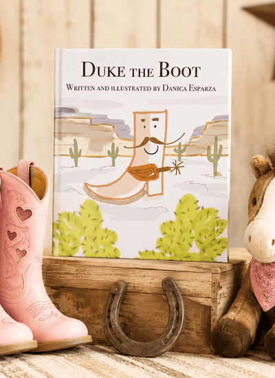 Duke the Boot Paperback Book & Coloring Book Collection