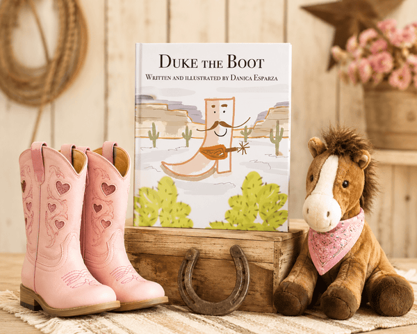 Duke the Boot Paperback Book & Coloring Book Collection