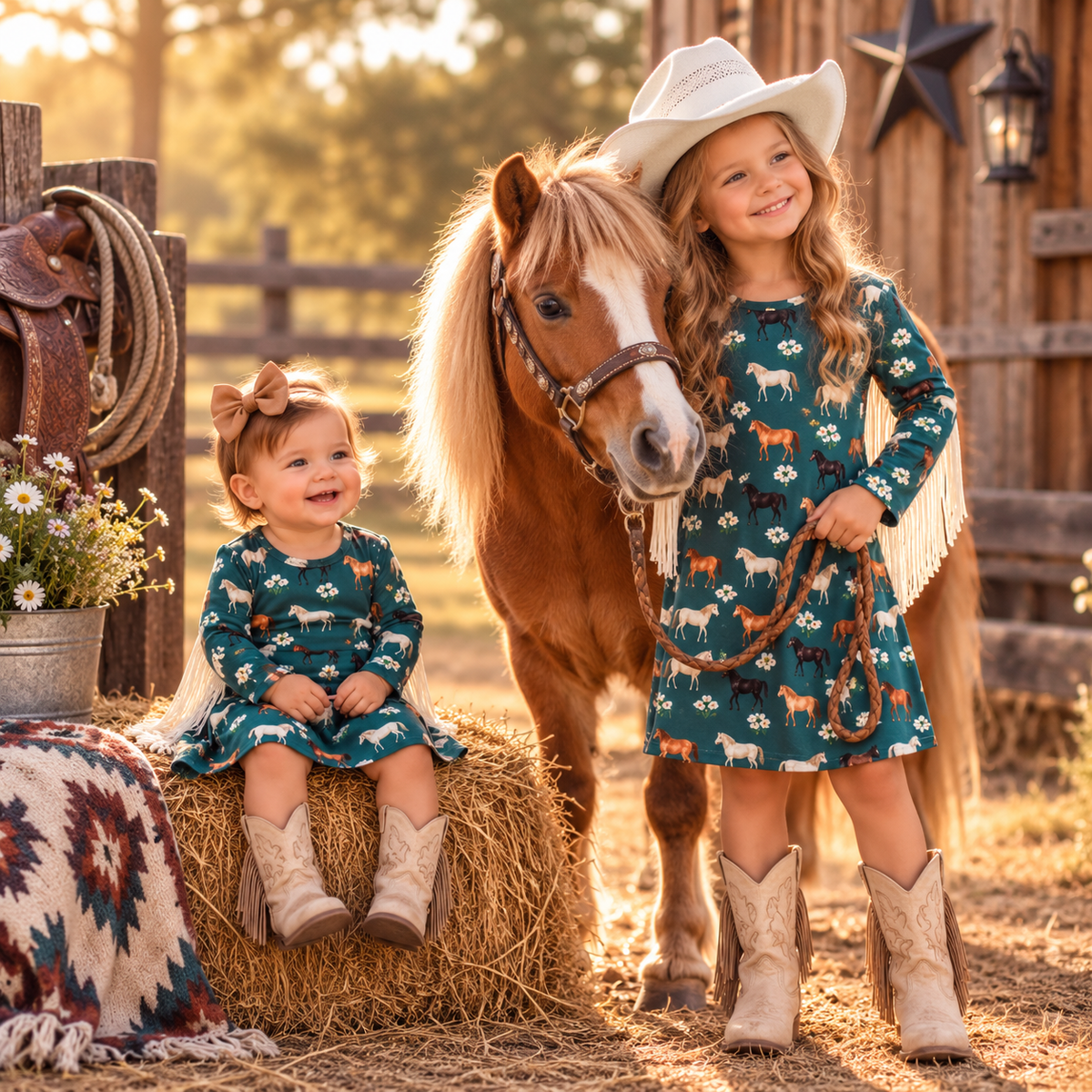 Wildflower & Whinnies Fringe Dress