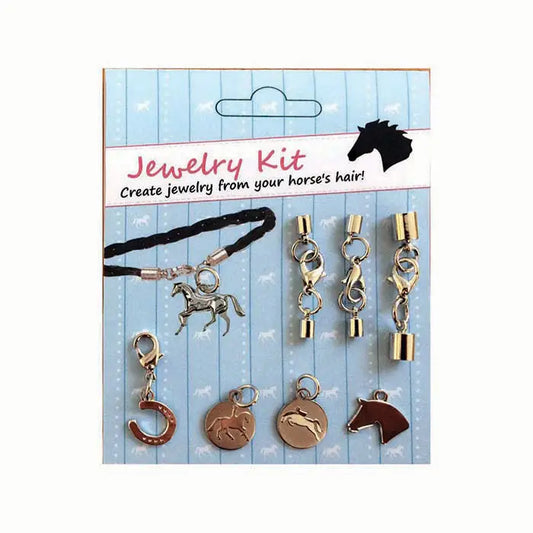 DIY Horse Hair Jewelry Kit – Silver Charms Edition image 0
