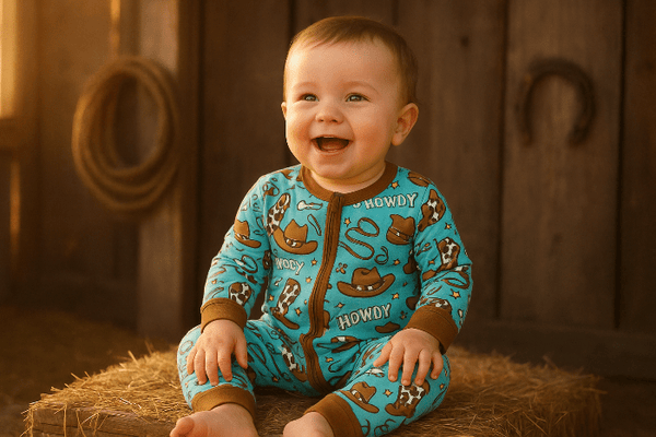 Howdy Baby Cowboy/Cowgirl Western Romper