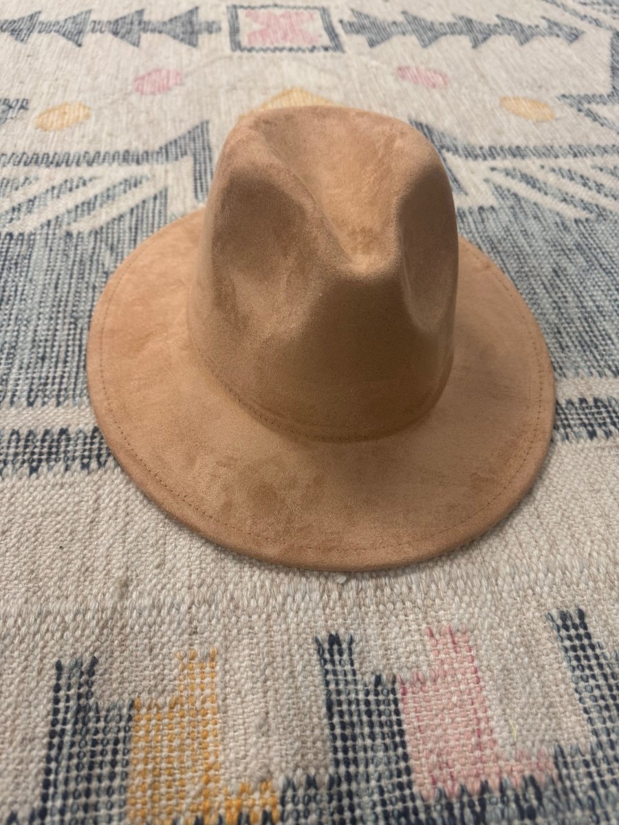 Kids Vegan Suede Fedora – Custom Toddler & Small Child Size