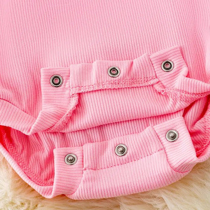 Pretty in Pink Bell Sleeve Onesie image 2