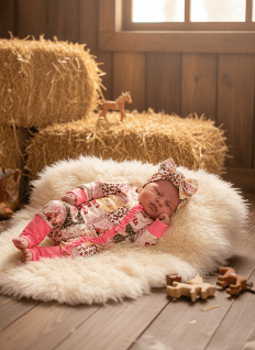 Bamboo Baby Western Romper