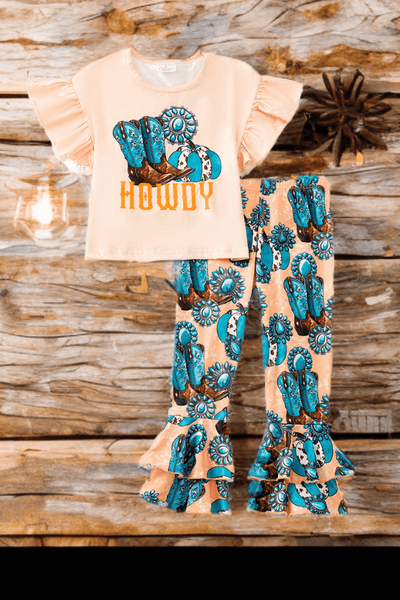 Howdy Western Kids Concho Set