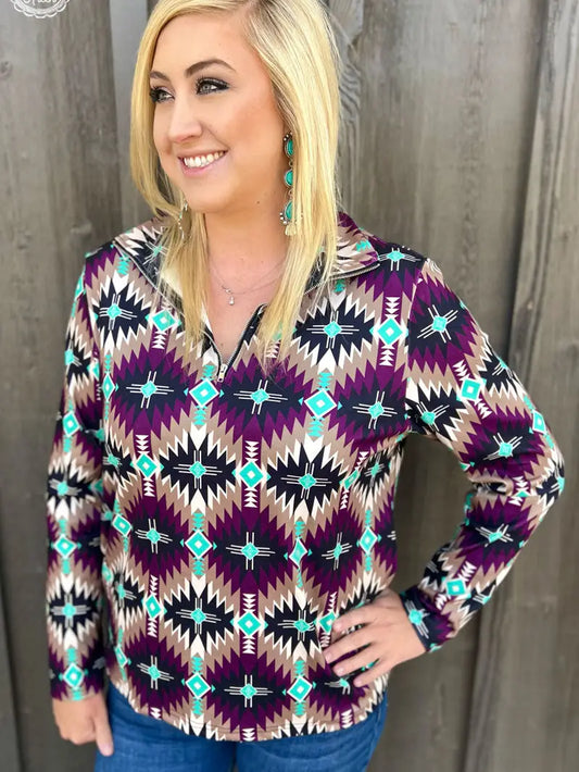 Mommy & Me Collection - Badlands Beauty Pullover (Adult) image 0