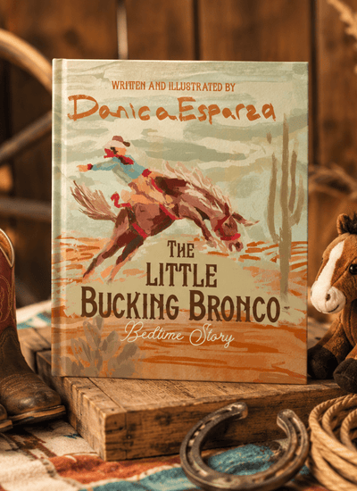 The Little Bucking Bronco Hardcover Book | Western Bedtime Story Ages 2-8