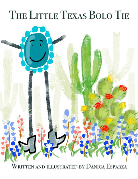 The Little Texas Bolo Tie Paperback Book image 0