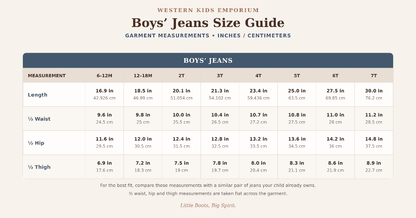 Little Rancher Boys’ Relaxed Fit Western Jeans