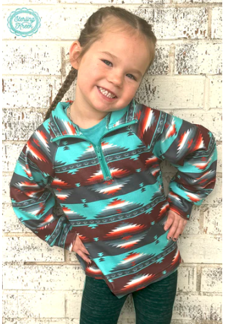 Lil' Texas Tornado Silky Pullover for Little Wranglers image 0