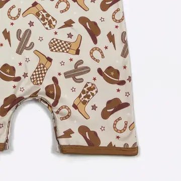 Cowboy Cutie Boy Romper