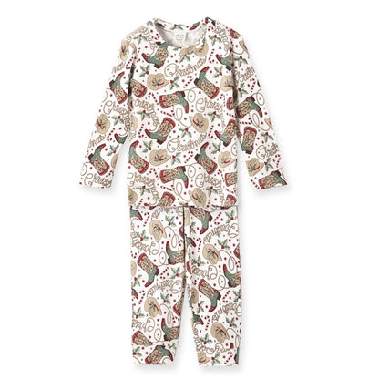 Western Christmas Family Matching Bamboo Pajamas