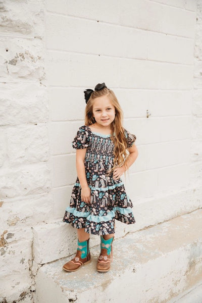 Bluebonnet Boots Cowgirl Dress