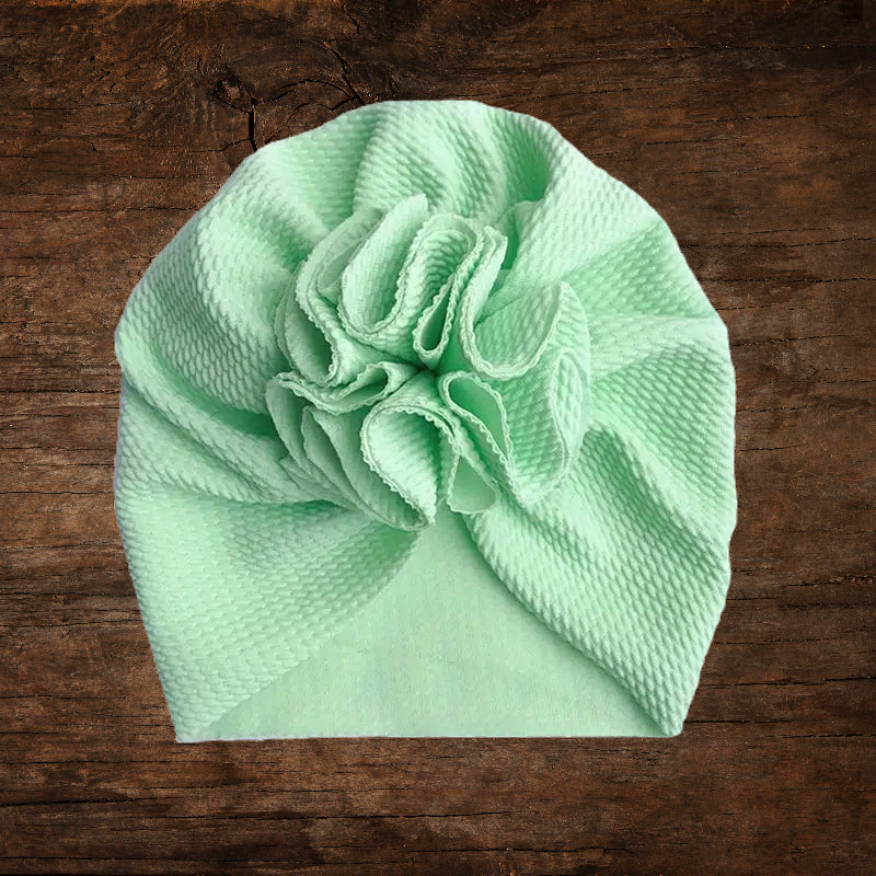 Blossom Buddies: Western Chic Baby Turban Hats for Your Little Wildflower! image 2