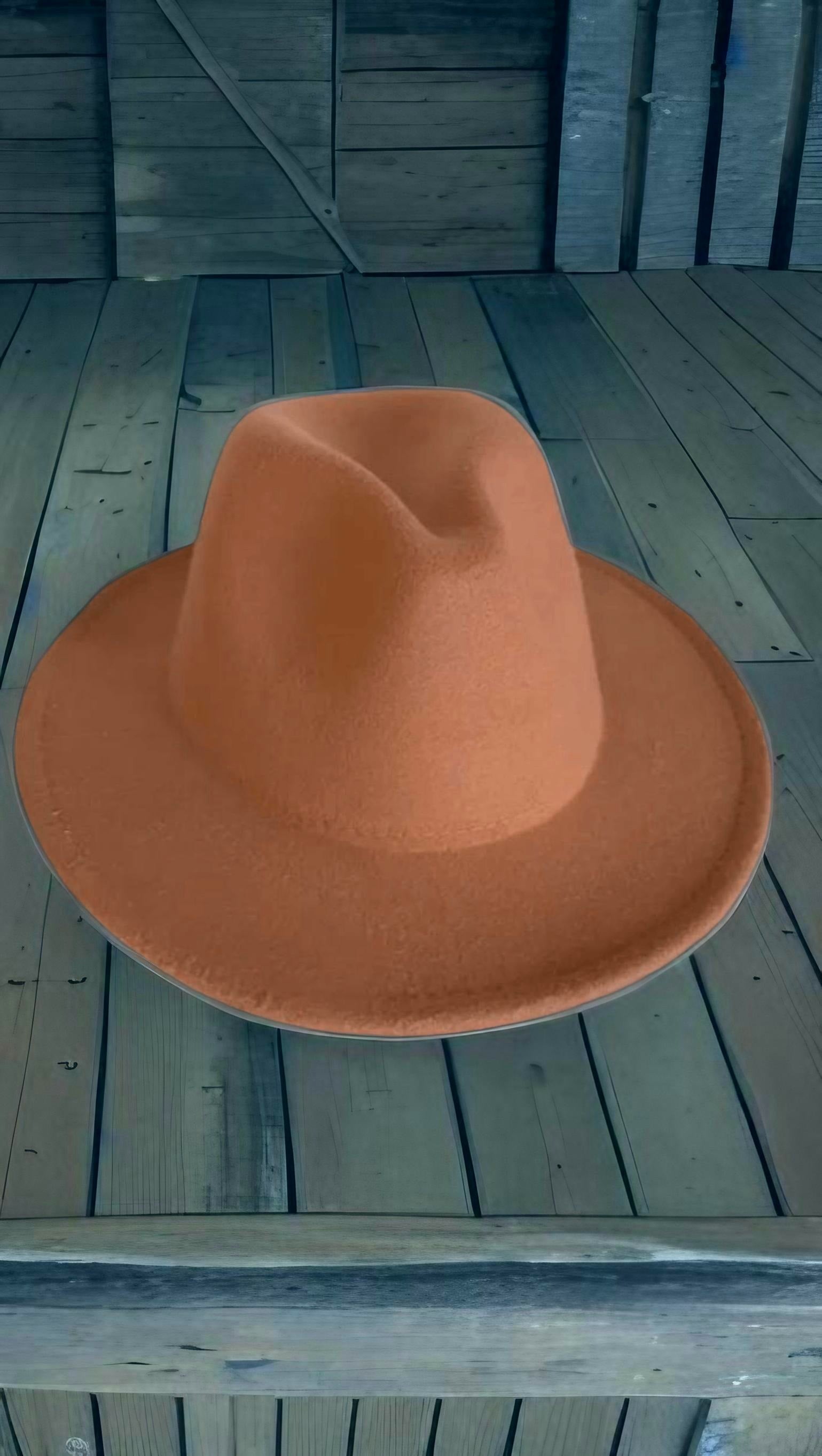 Kids Felt Fedora Cowboy Hat image 0