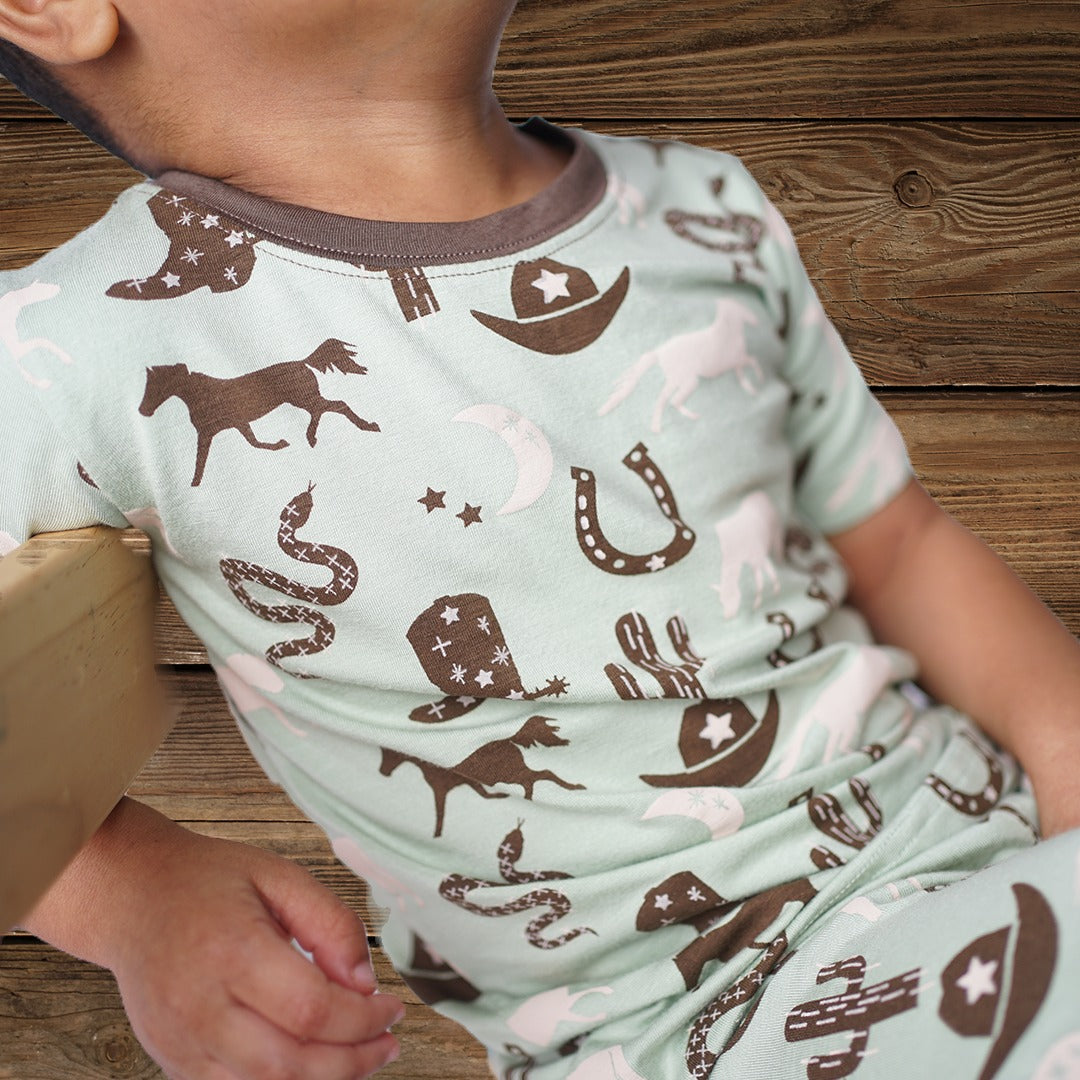Giddyup Western Bamboo Pajamas for Kids: Dreamy Comfort for Little Wranglers image 3