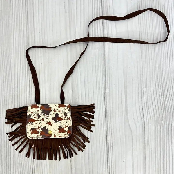 Lil’ Cowgirl Boho Fringe Bag – Mini Western Purse