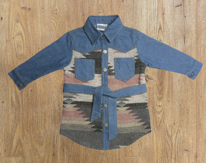 Aztec Spirit Denim Dress image 1