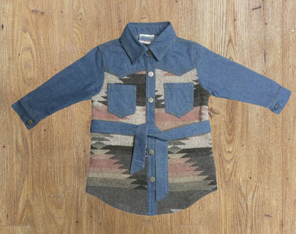 Aztec Spirit Denim Dress image 1