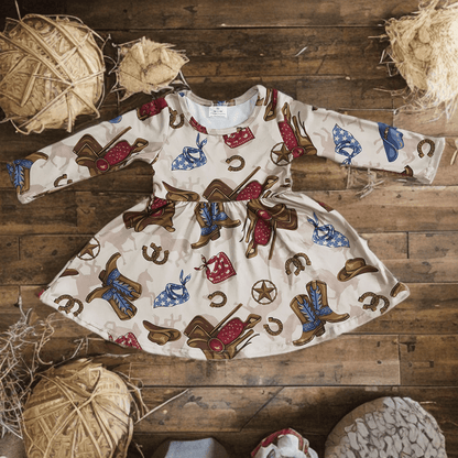 Rodeo Ready Cuties: Little Cowgirl's Western Adventure Dress Rodeo Ready Cuties: Little Cowgirl's Western Adventure Dress
