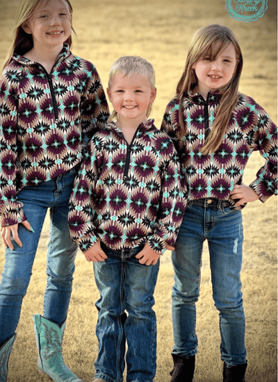Mommy & Me Collection - Mini Badlands Pullover: Wild Fashion Adventure for Kids