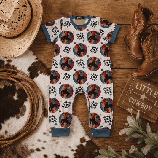 Let’s Rodeo Boy Romper