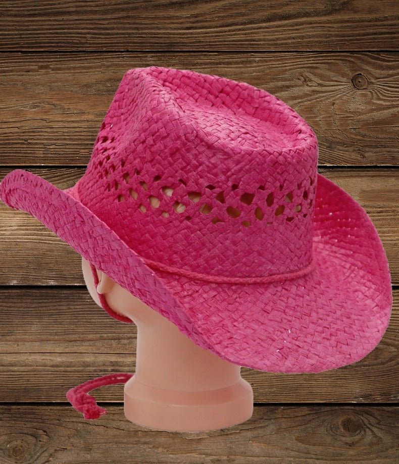 Kids Tycoon Half Taco Paper Straw Cowboy Hat: Western Style for Young Adventurer