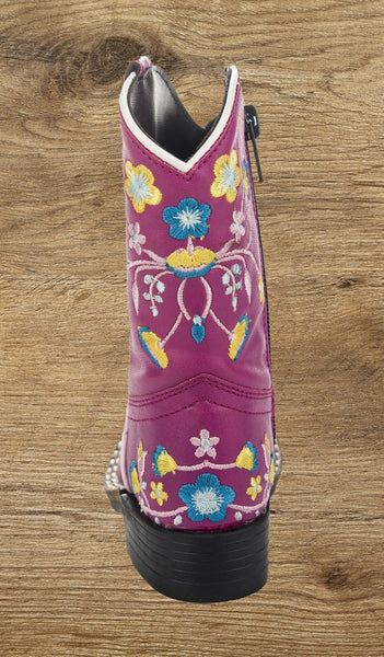 TuffRider Children's Floral Cowgirl Western – Kids Western Boots