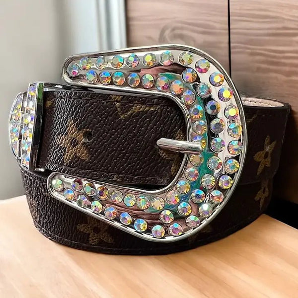 Sheriff of Style: Starry Brown Belt for Wild West Girls