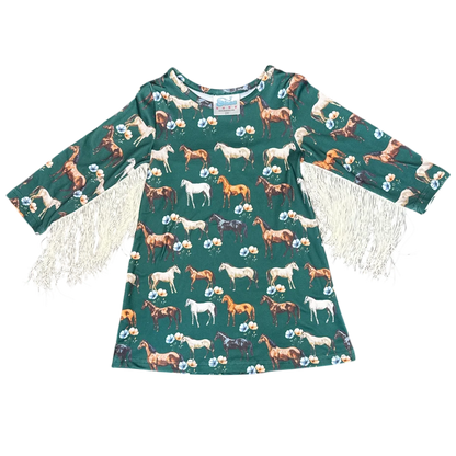 Wildflower & Whinnies Fringe Dress