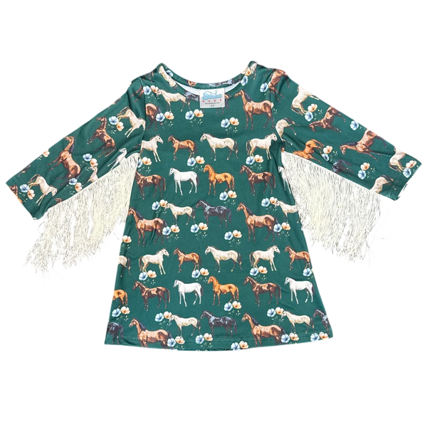 Wildflower & Whinnies Fringe Dress